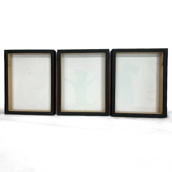 Framed Canvas Prints for Dog Lovers 11" x 14" Terrier Schnauzer Labrador 3 Pics - Picture 3 of 8